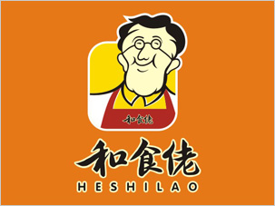 和食佬標志logo設計