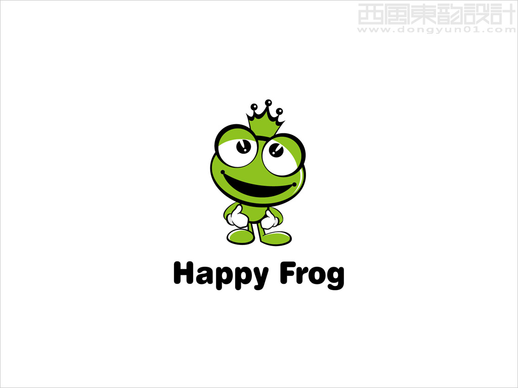 happy frog卡通形象設(shè)計