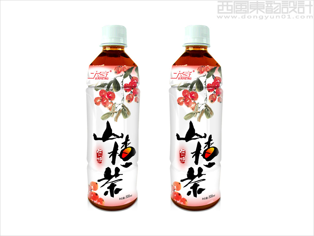 天津大亨飲品有限公司山楂茶飲料包裝設(shè)計