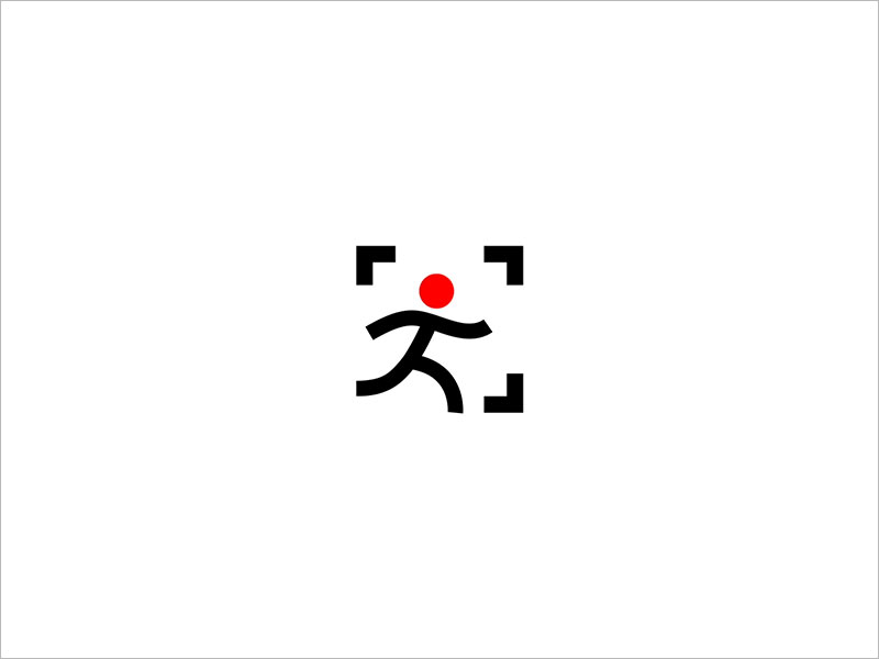 Runner Camera Focus LOGO設(shè)計(jì)