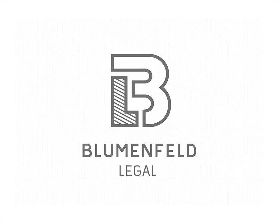 BLUMENFELD LEGAL 律師事務所標志設計