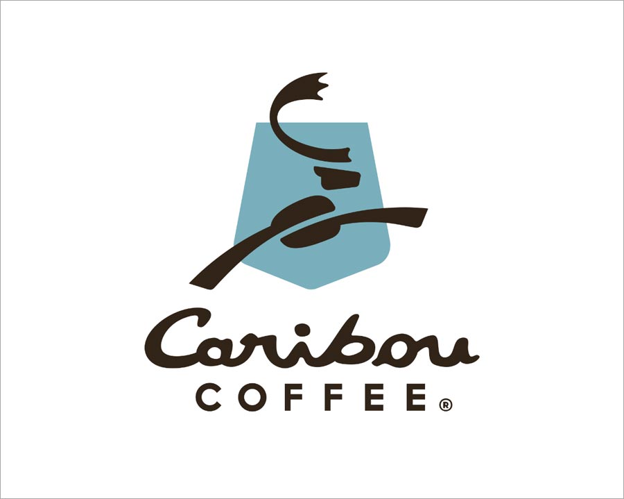 Caribou Coffee 標(biāo)志設(shè)計