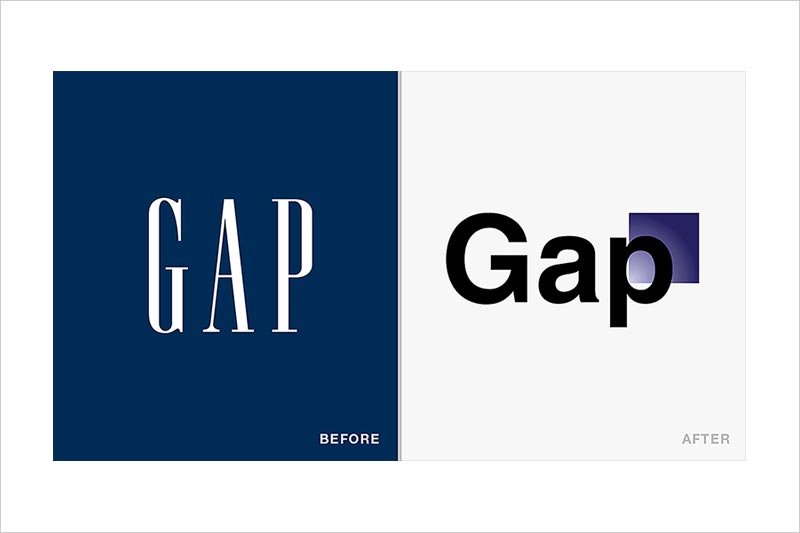 GAP 商標設計