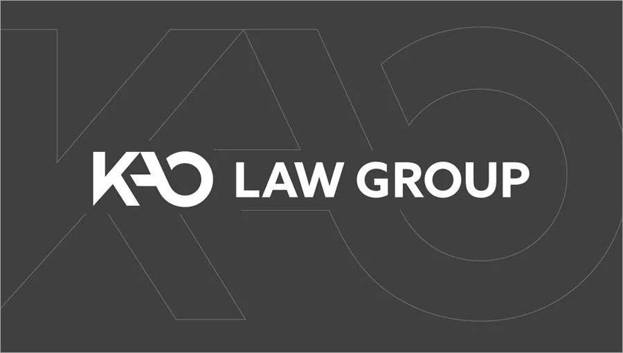  KAO law group logo設計