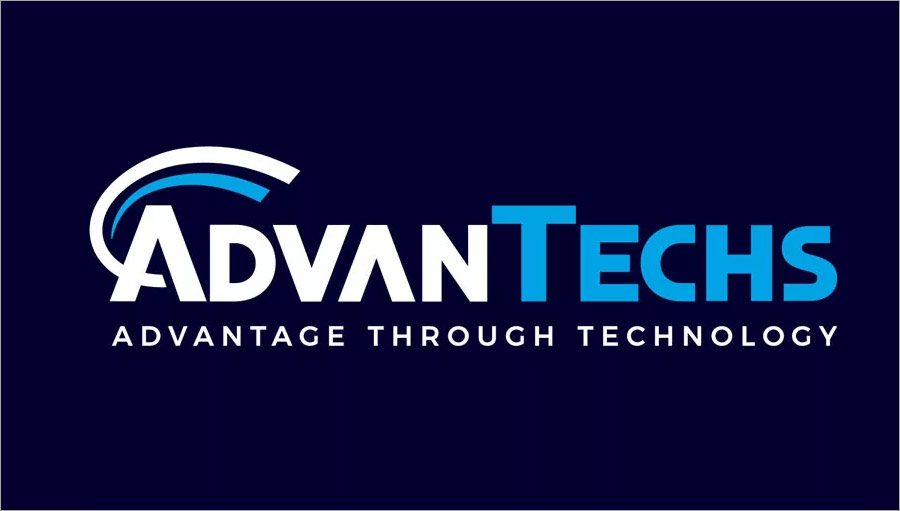 Advan techs 標志設計