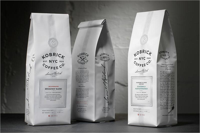 Kobrick Coffee Co 咖啡包裝設(shè)計(jì)