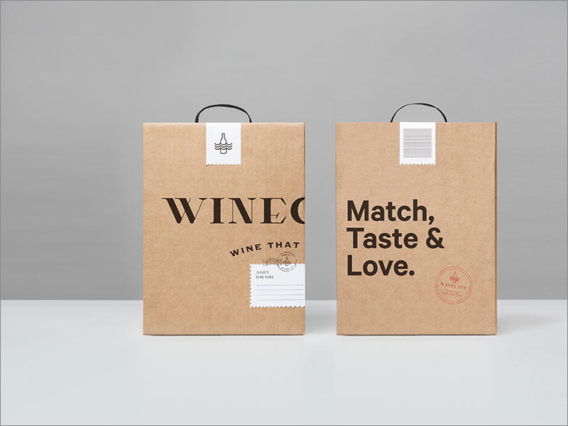 荷蘭在線品酒品牌Winecast 酒包裝設計