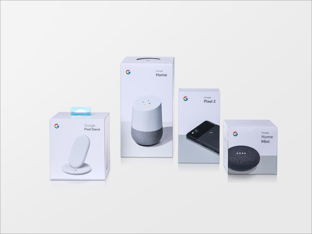 google 系列電子產品包裝設計