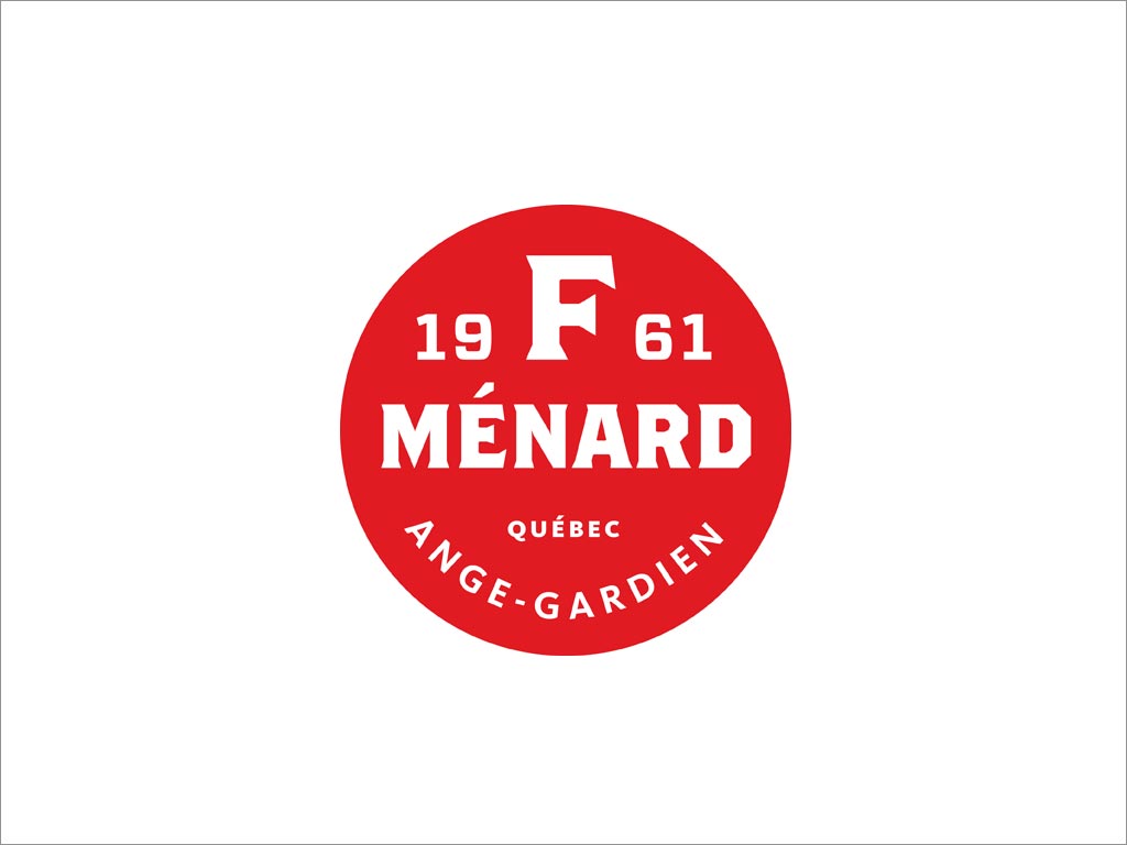 加拿大梅納德（F.Ménard）豬肉食品logo設計