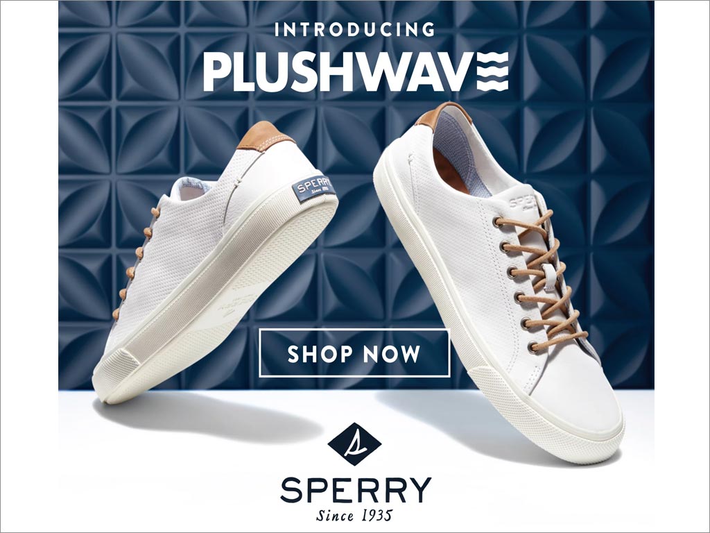 SPERRY PLUSHWAVE休閑鞋品牌形象設計