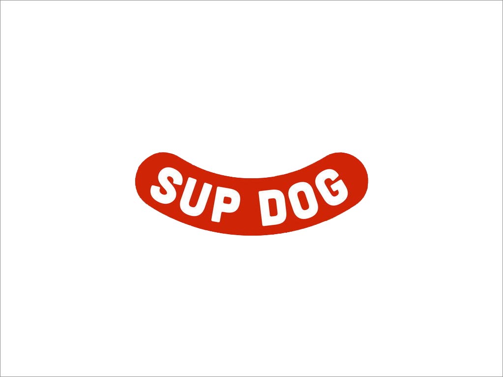 美國Sup Dog熱狗快餐店logo設計