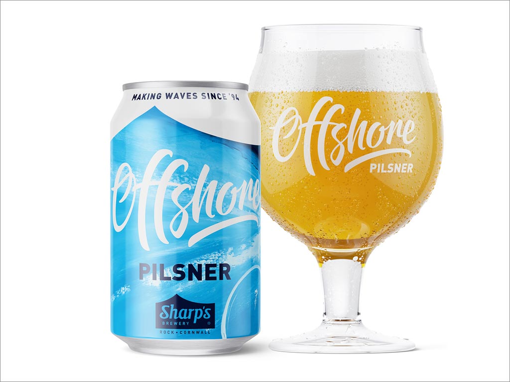 Offshore Pilsner易拉罐啤酒包裝設(shè)計