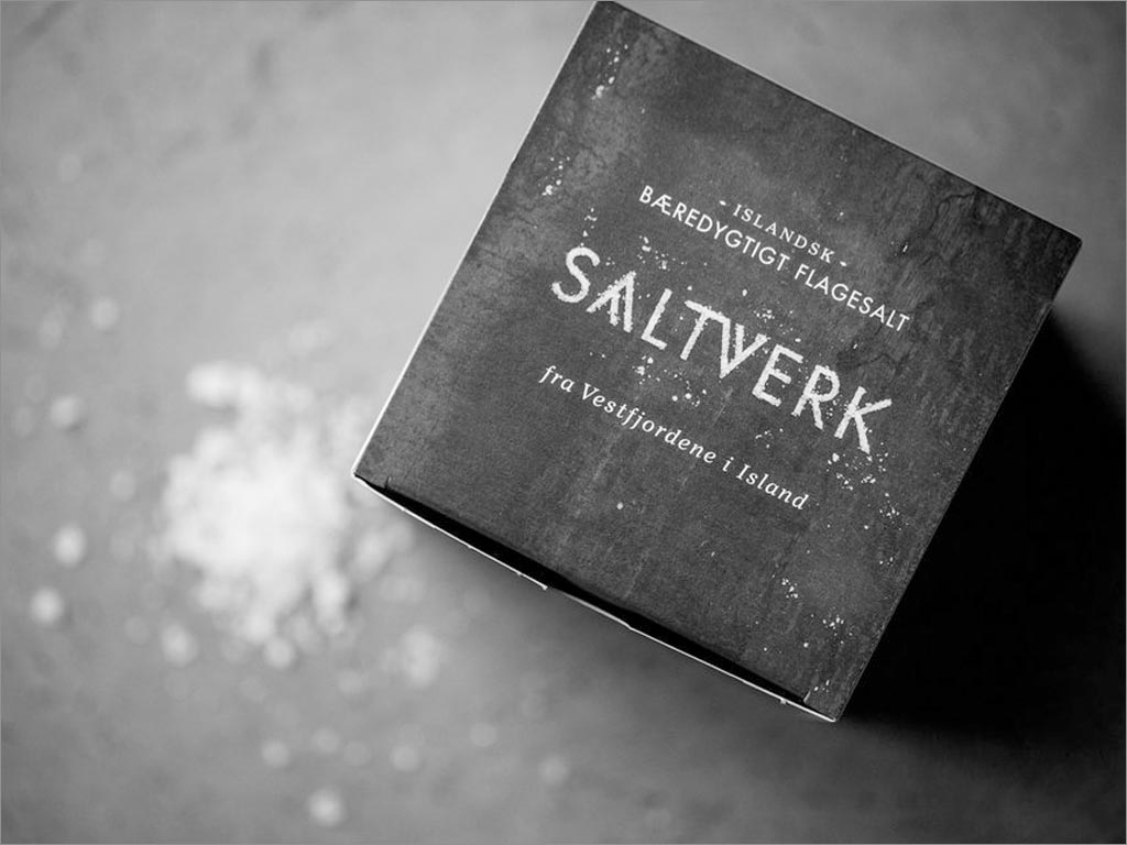 冰島SALTVERK食用鹽包裝設計