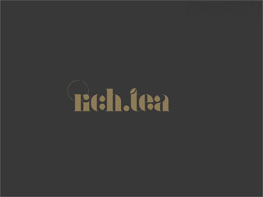 英國Richtea茶葉品牌logo設計