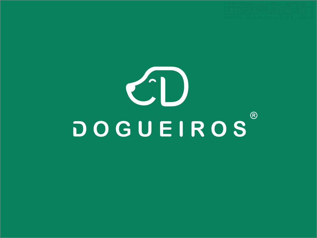 巴西Dogueiros寵物食品logo設計