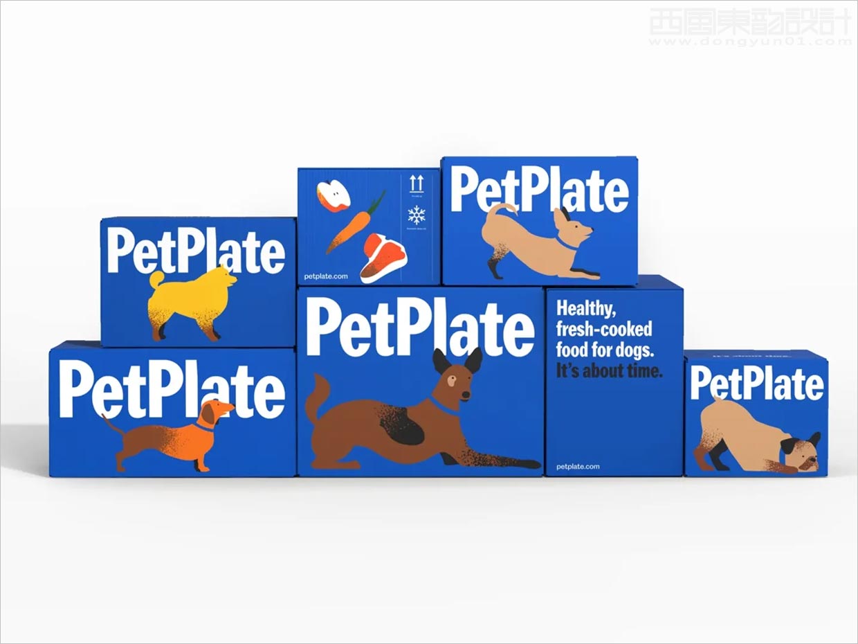 Pet Plate寵物食品包裝盒設計