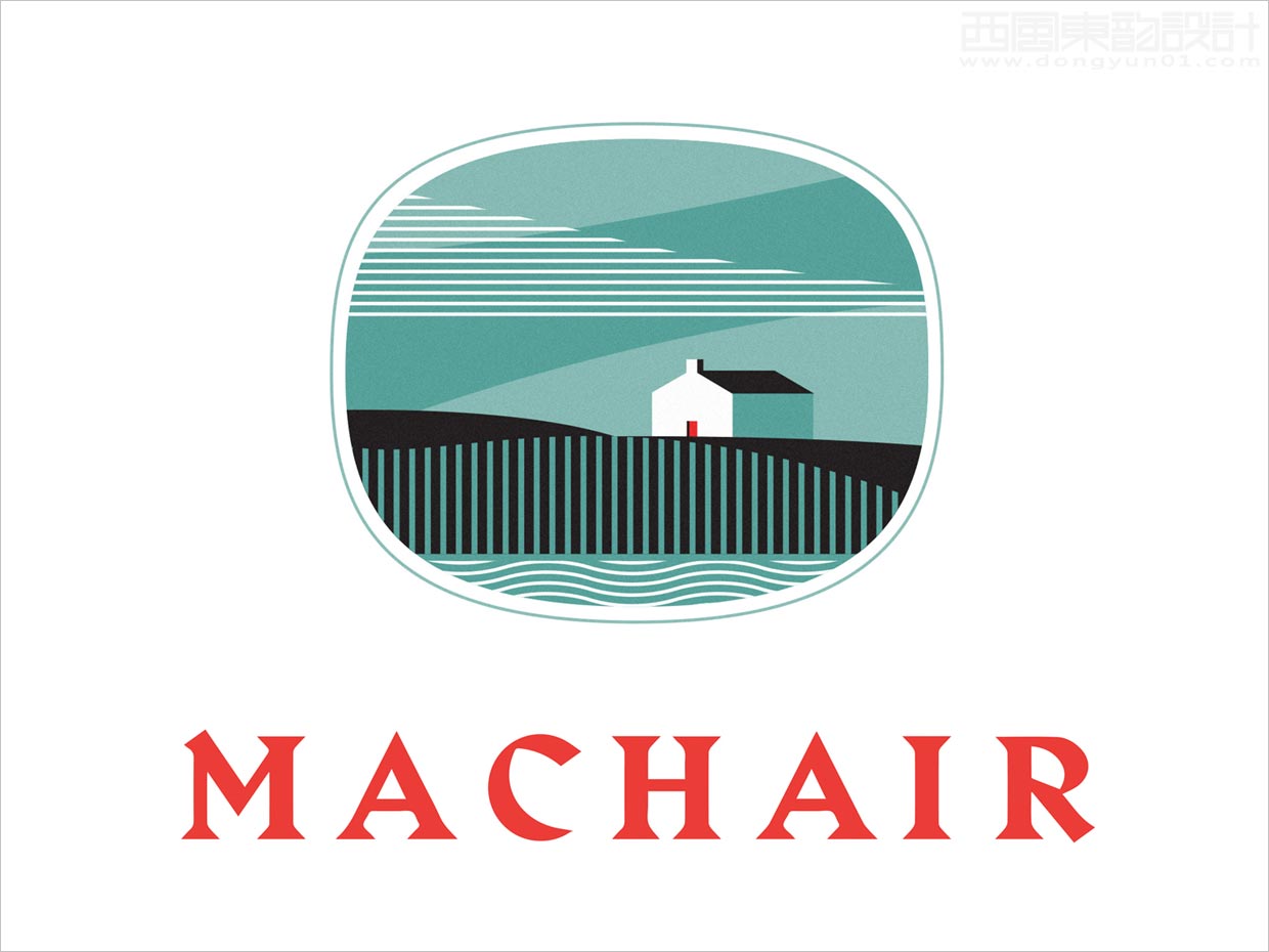 英國Machair礦泉水品牌logo設計