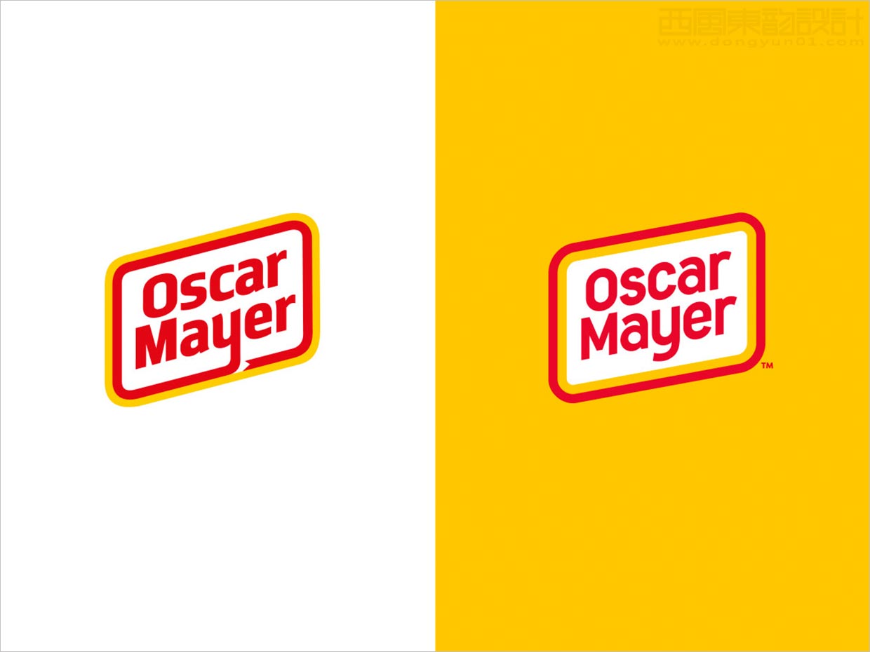 美國Oscar Mayer火腿腸熟肉食品logo設計