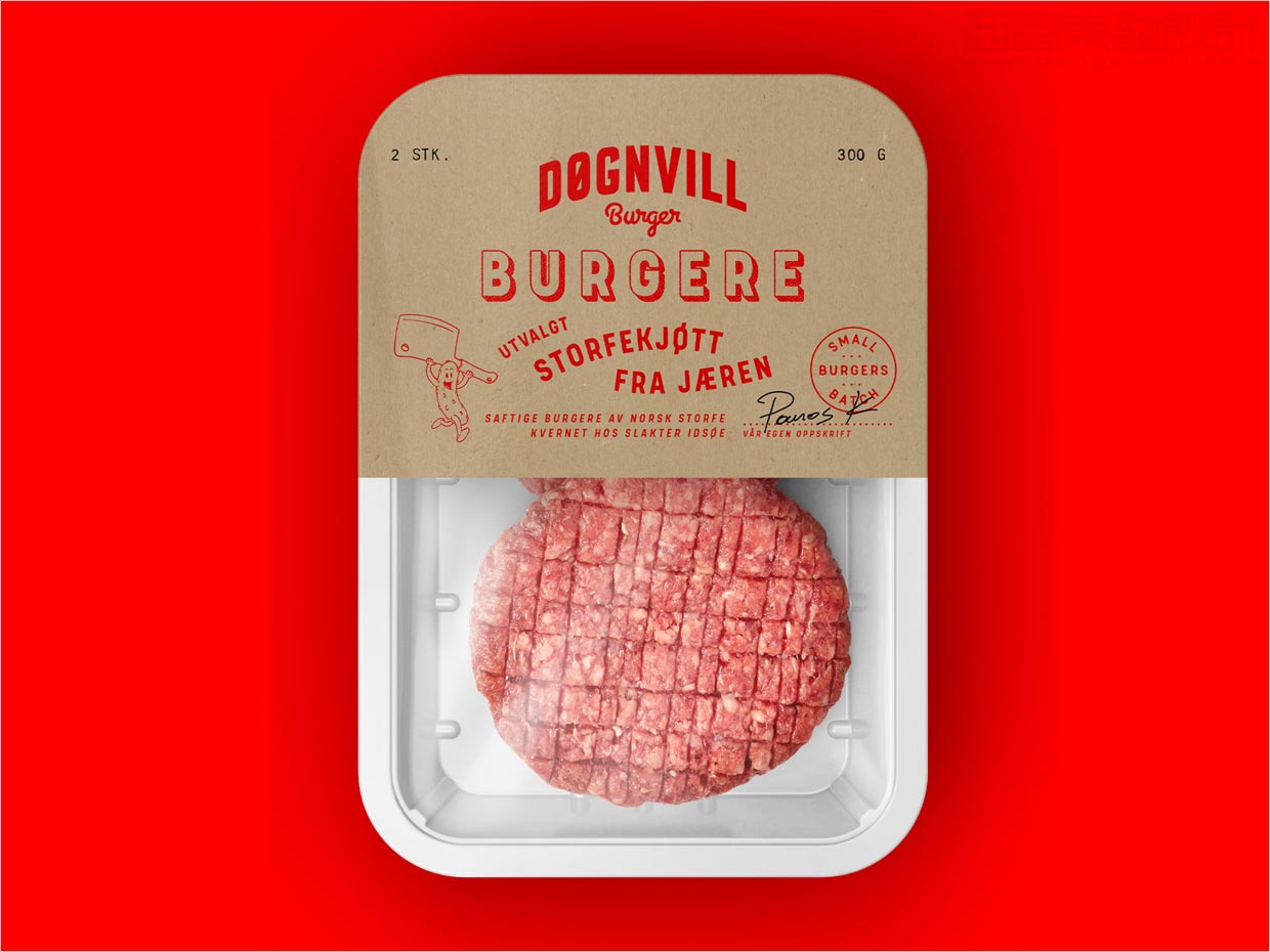 挪威Dognvill零售肉食產品包裝設計