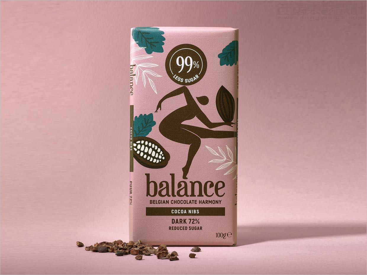 比利時Balance巧克力休閑食品包裝設計