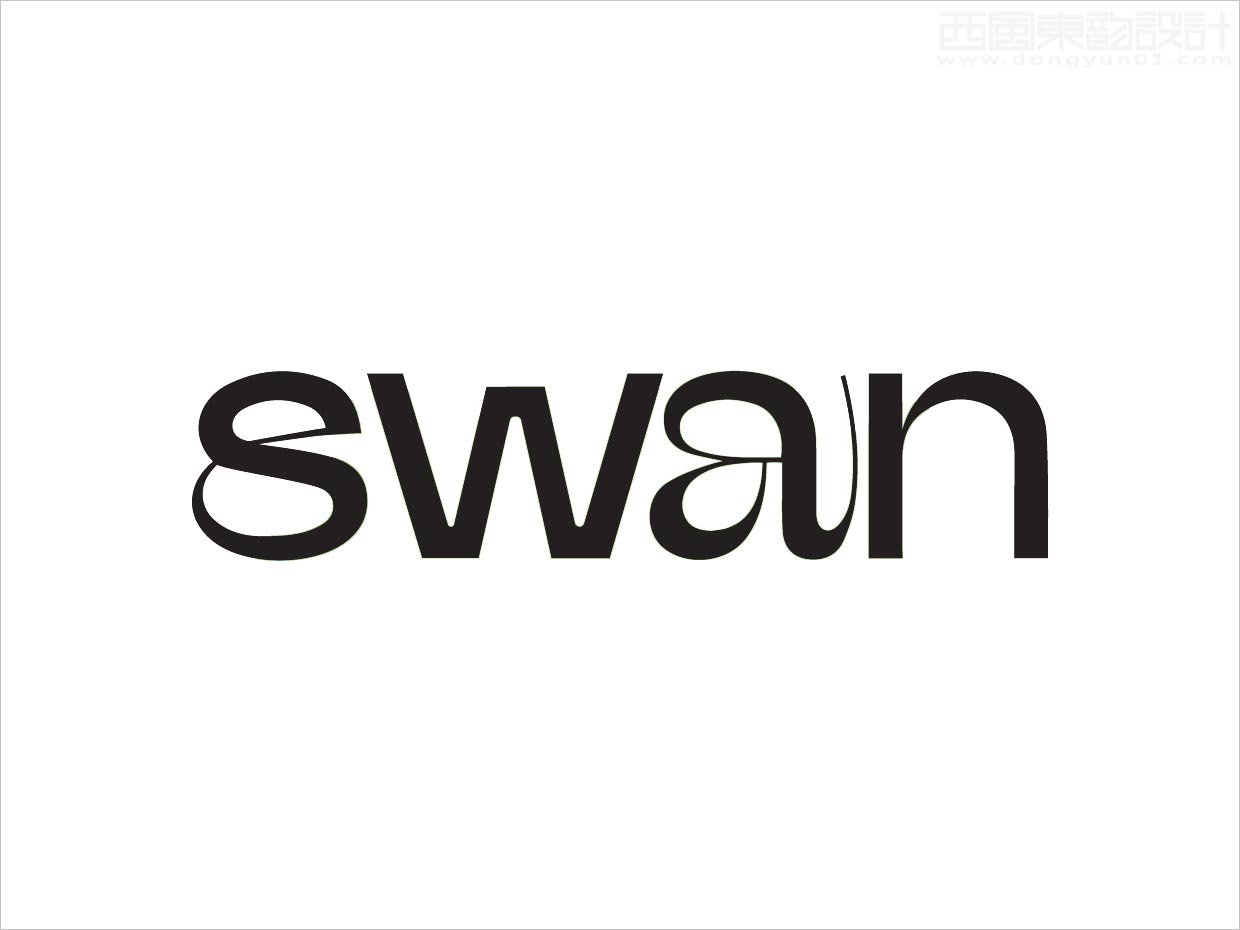 Swan天然蘇打水品牌logo設(shè)計(jì)